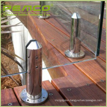 Wholesale Frameless Tempered high polish 304 316 Stainless steel glass pool fence spigot